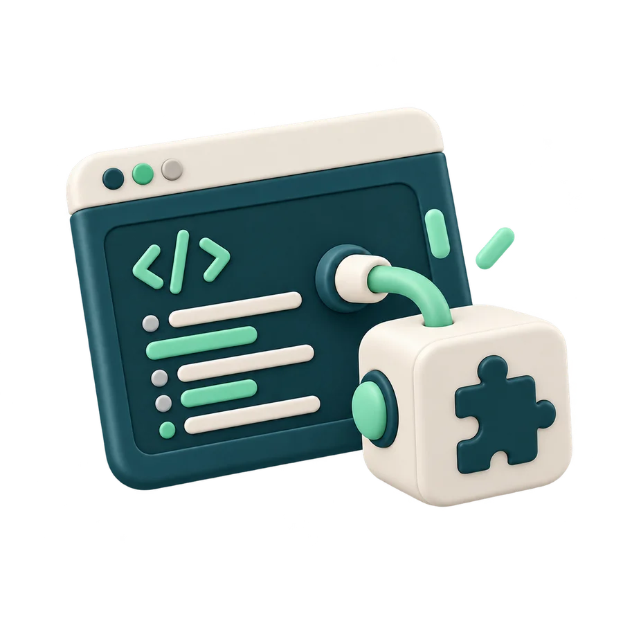 Illustration : module d’intégration connecté à votre parcours