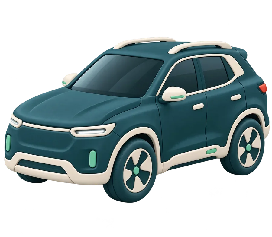 Illustration : voiture de location